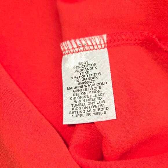 Project Runway OX Red Ruffle Net Women's Long Sleeves Dress Plus Size 14W 16W - Picture 4 of 6